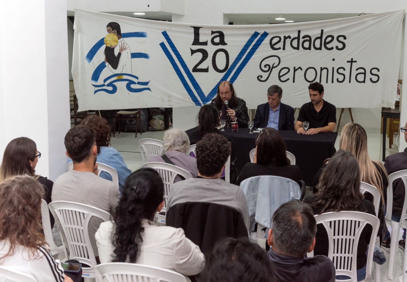 Imagen de Charla en CABA con Aldo Duzdevich: “Axel es el único dirigente bien posicionado”